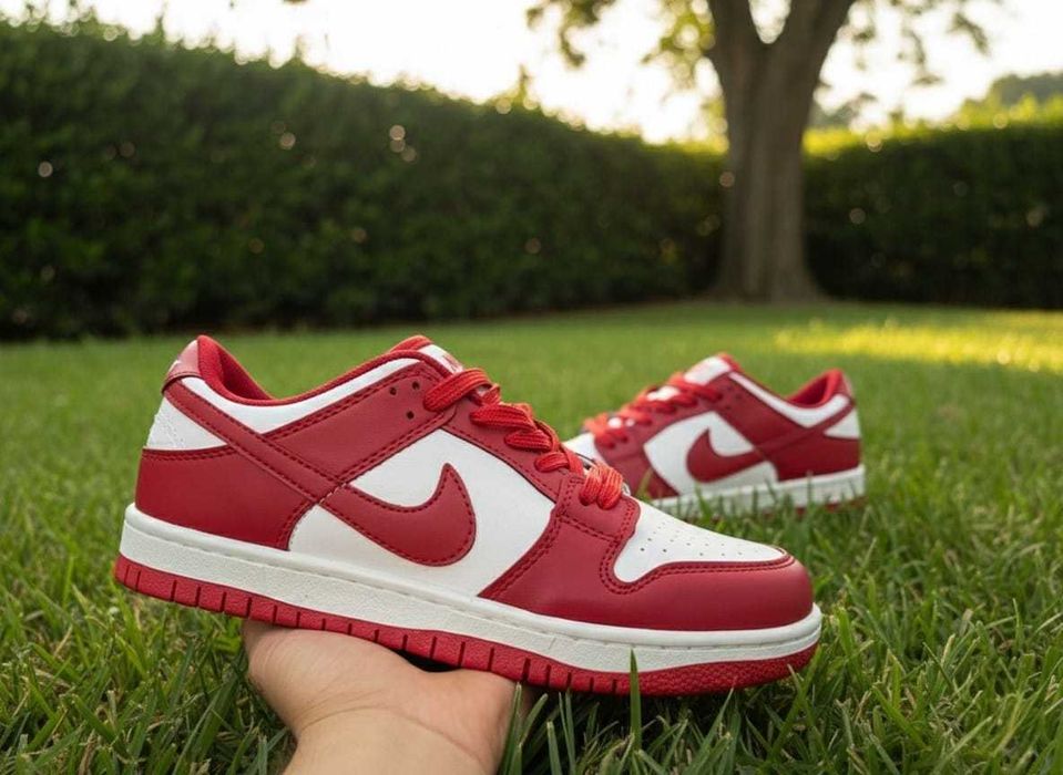 Nike Dunk Low Red - University Red - Adidasi Fete Baieti