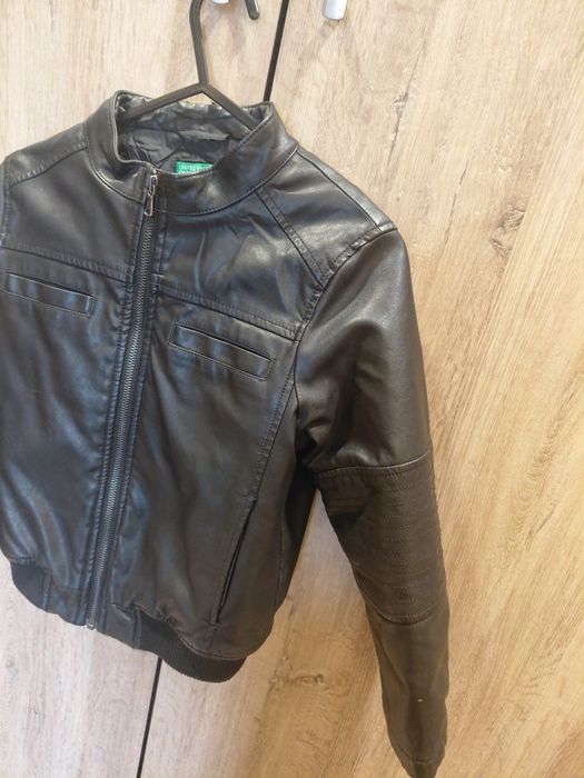 Преходно кожено яке Benetton