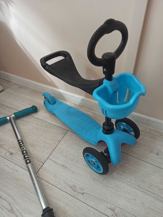 Тротинетка 3 в 1 Led скутер