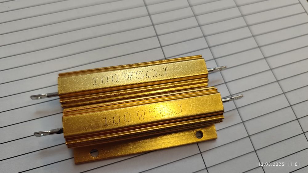 Резистори, канбус, съпротивление 100w, 5 и 6 om