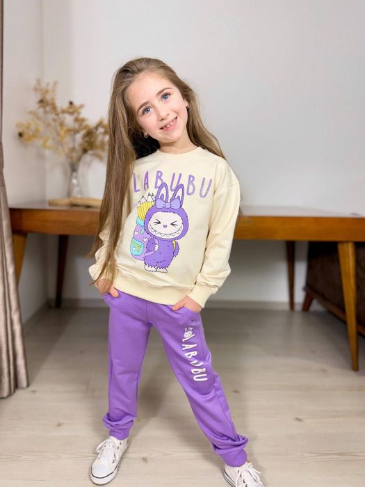 Комплект за момиче 3/4 до 9/10 г