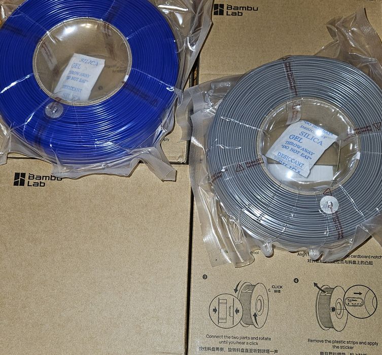 PETG Филамент Bambu lab 3d print refill Пластик бамбу лаб 3д печать