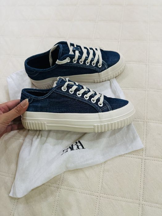 Zara дънкови сникърси