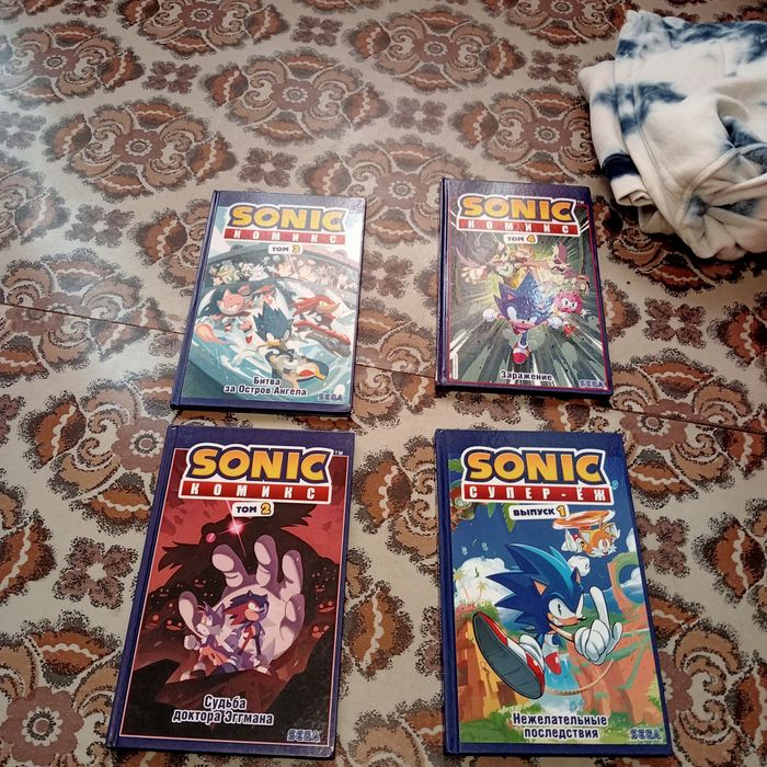 комиксы по сонику