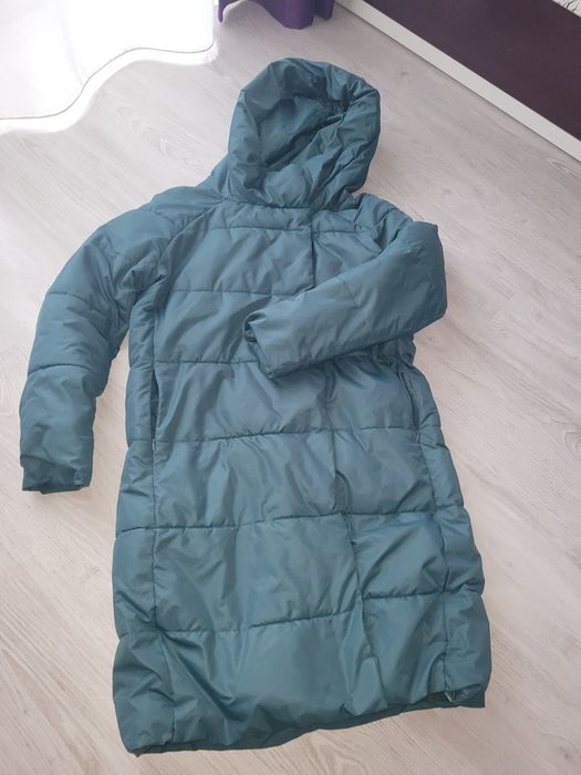 Geacă lungă matlasată