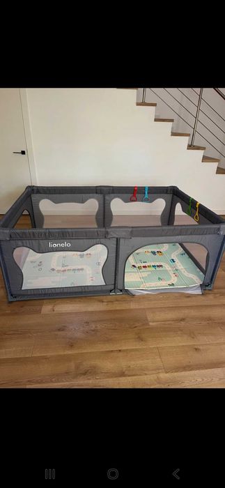 Tarc de joaca Lionelo Willow, 127 x 187 cm