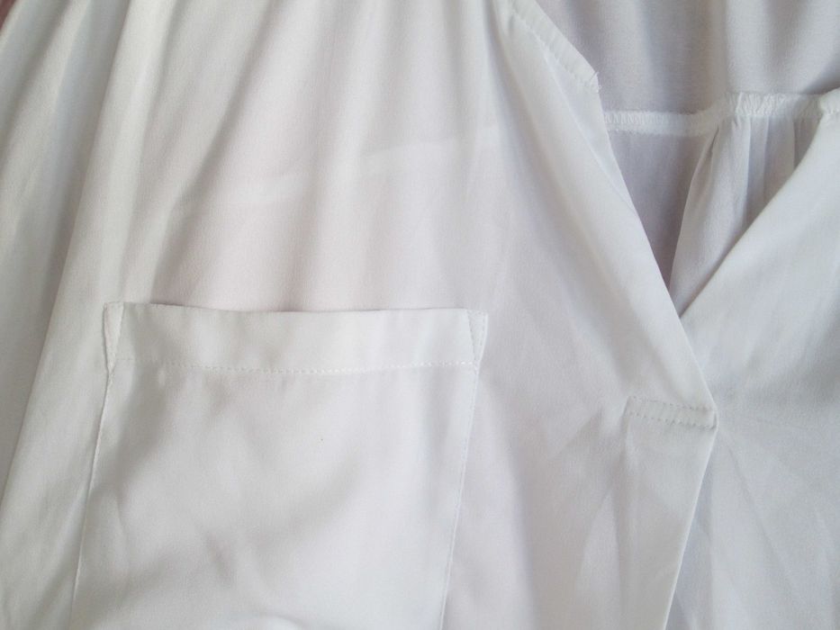 bluza alba de vara XXXL