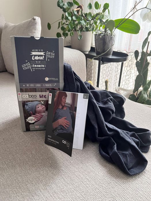 Хибриден слинг Caboo Lite, цвят Nightfall, 2.3-14.5kg