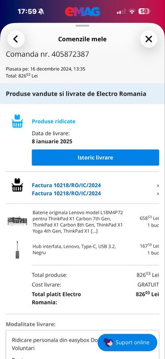 Laptop ultraportabil Lenovo ThinkPad X1 Carbon 7th Gen Intel Core i7