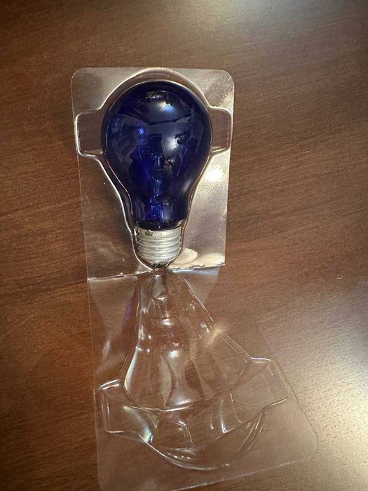 Синяя лампа накаливания