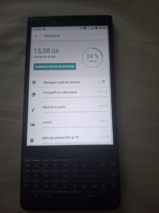 Blackberry key2 android