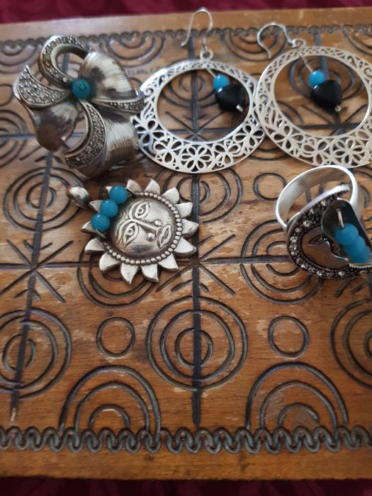 УНИКАТ комплект сребърни бижута