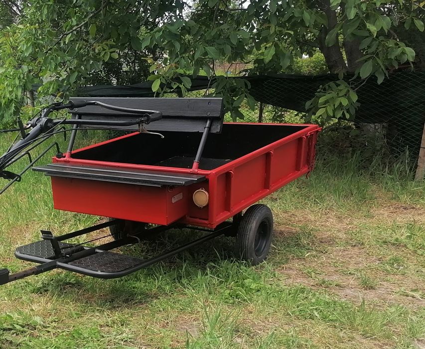 Ремарке за мотофреза със спирачки