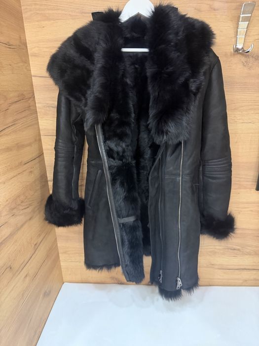 Уникален кожух от естествена кожа