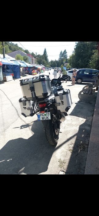 Side case sw-motech Trax Adventure +suport suzuki v-strom