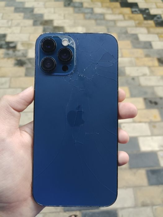Iphone 12 pro max синий Обмен бар