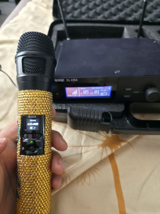 Microfon shure slxd clona 1:1 cu nexadyne 8s