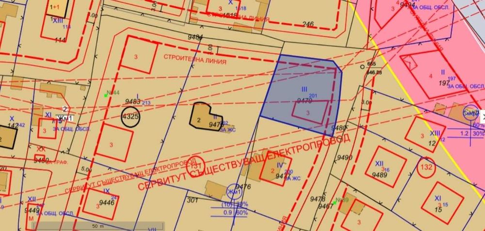 Продава се Парцел в София, Горна баня - 728 кв.м за 259 €/кв.м - Снимка #9