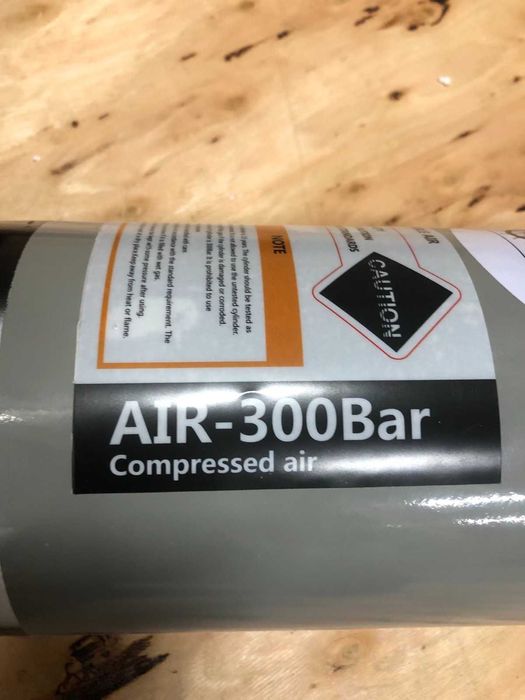 Въздушна бутилка 6л/300бар НОВИ