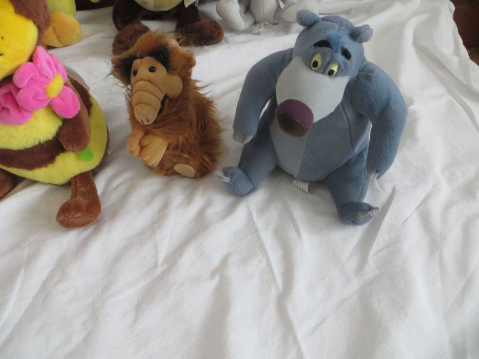 Играчки Маша,  господин Нилсон, кончето на Пипи, Силвестър и други