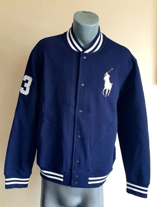 POLO Ralph Lauren Big Pony Jacket Sweatshirt L НОВО ОРИГИНАЛ Мъжко яке