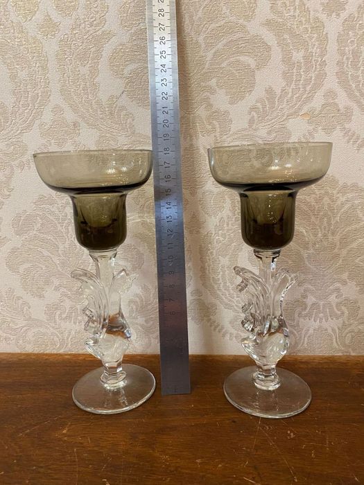 Хрустальные подсвечники