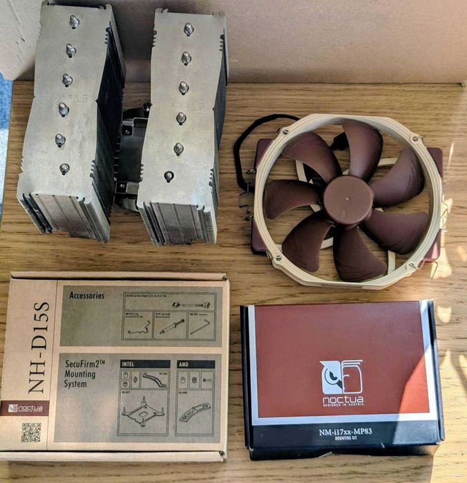 Noctua NH-D15s за LGA1851/LGA1700,AM4/AM5,LGA115x/1200,LGA20xx