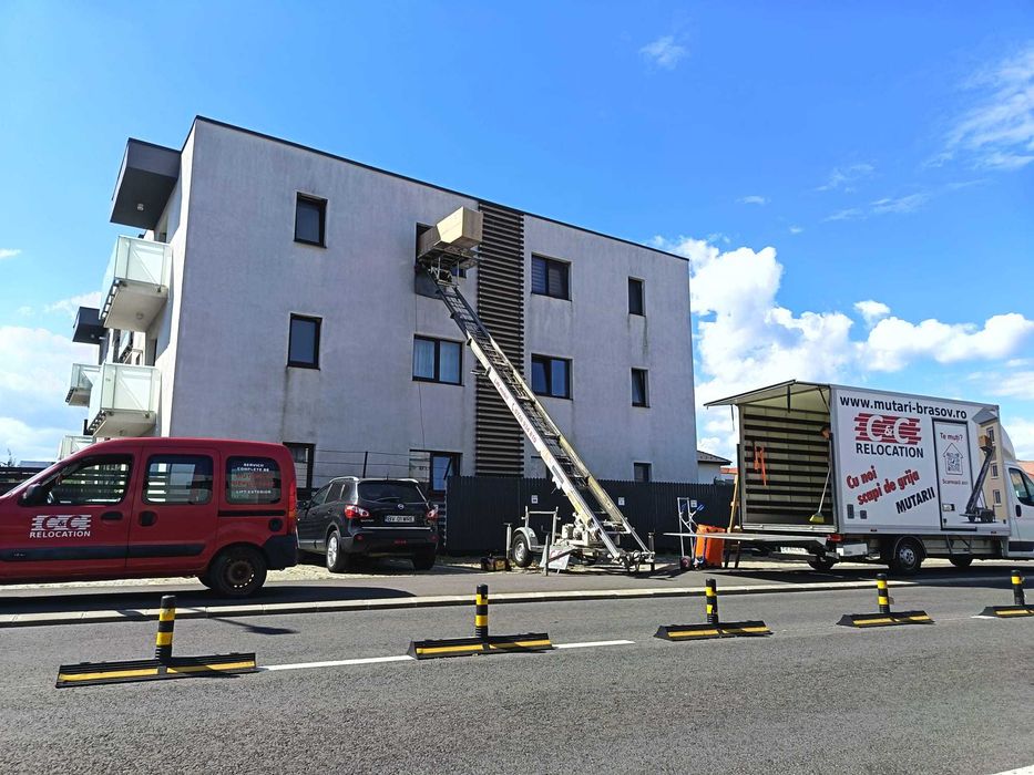 Lift exterior pentru mobila si materiale constructii Brasov