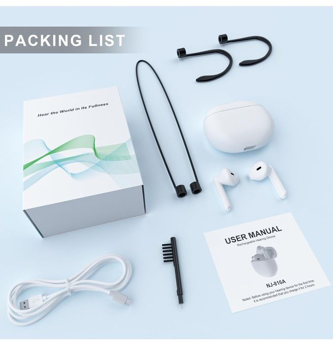 Aparat auditiv Tiang NJ-816A seniori deficiențe de auz vârstnici