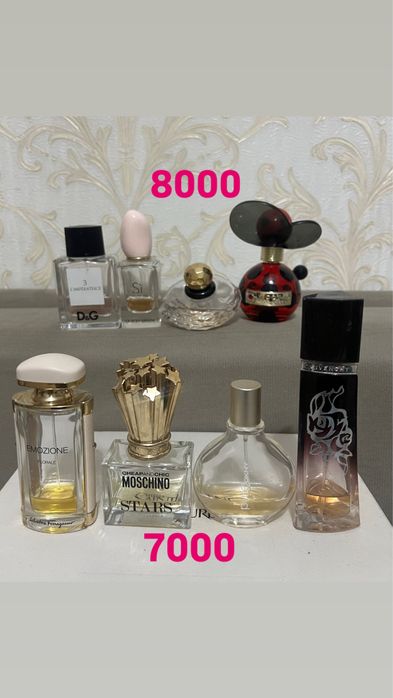 Парфюм б/у разный оригинал
