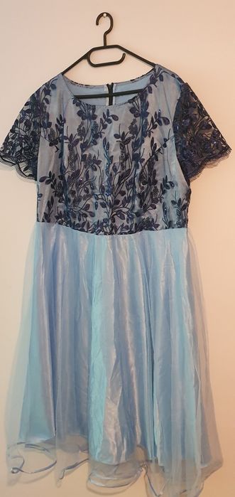 Rochie ocazie eleganta nr 54 XXL Diamond noua cu eticheta
