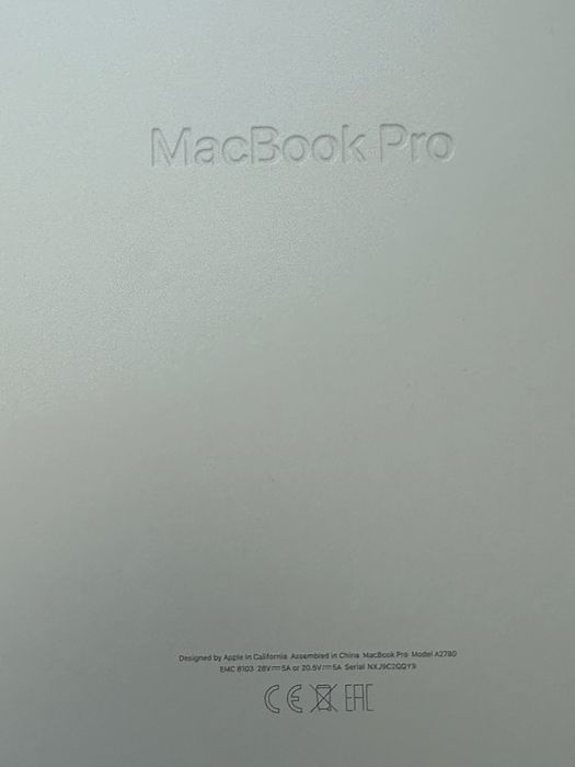 MacBook Pro 16 Silver/M2