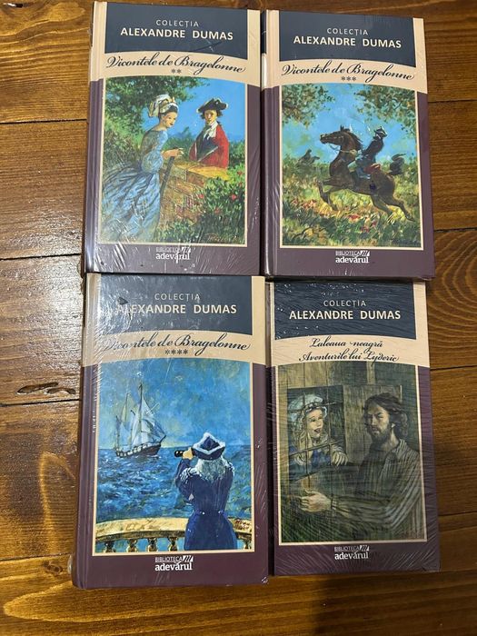Vând colecția Alexandre Dumas editura adevărul în tipla completa