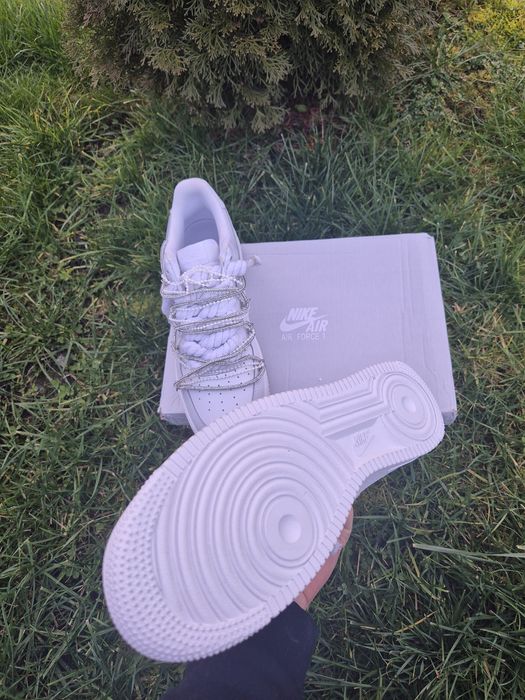 Nike air force 1 rope laces swarovski