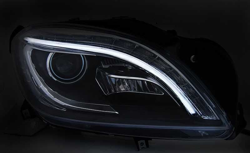 Фарове Мерцедес МЛ 166 ЛЕД Нови Тунинг Mercedes ML W166  LED 166 H9