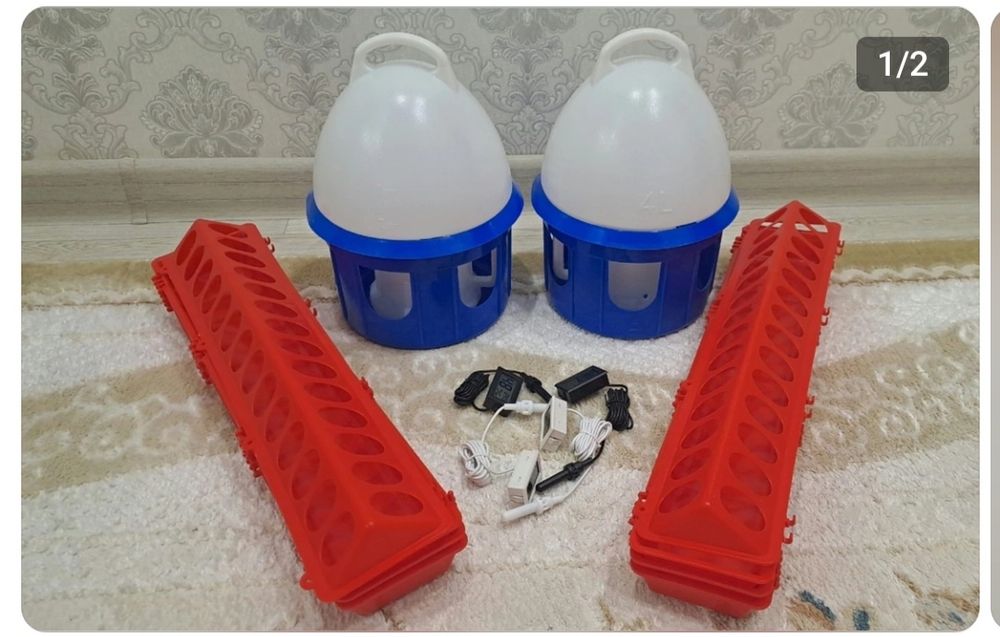 Поилка  Кормушка  Гигрометр