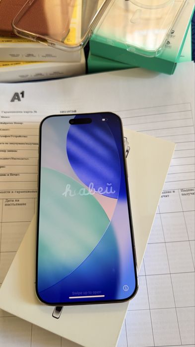 iPhone Air 256GB, Light Gold с ГАРАНЦИЯ, 100% батерия