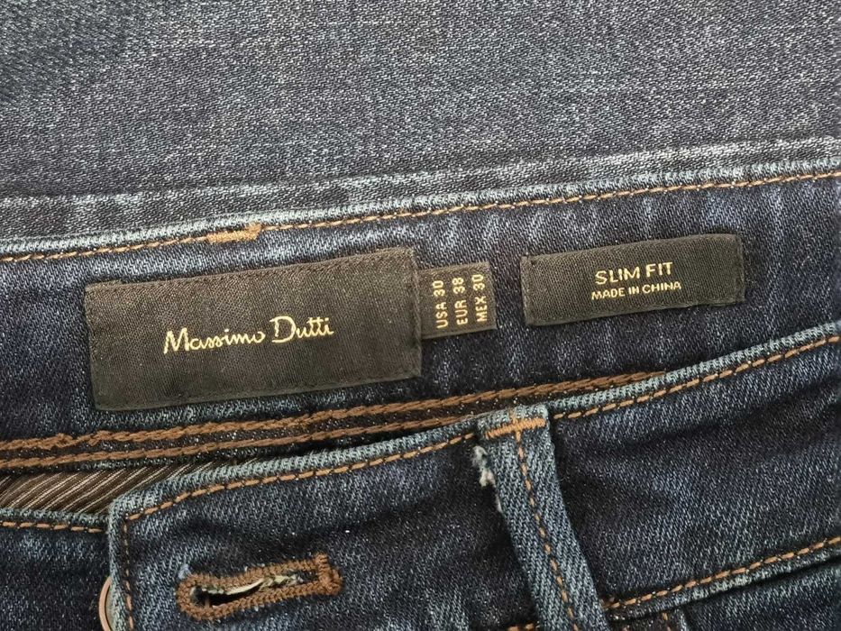 Jeans / Blugi Massimo Dutti, ca noi, marimea 30 / Eur 38, Tapered Fit