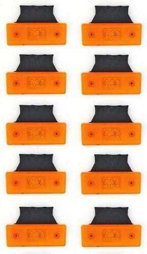 1бр. диодни LED Лед габарити светлини с 6 диода 12-24V , 3 цвята