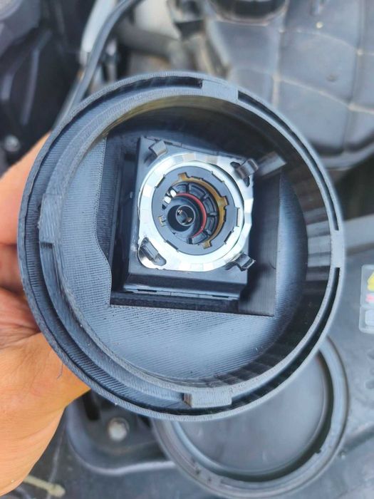 Удължени капаци за фарове Mercedes-Benz GL X164 (Xenon → LED)