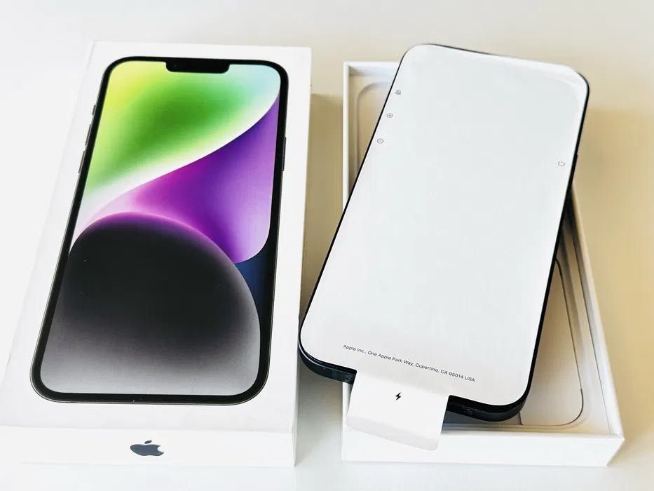 НОВ! Iphone 14 Plus 128GB Black 100% Батерия! Гаранция 6 месеца