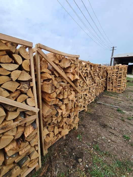 Lemne de foc paletizat cu posibilitatea de plata cu card-ul