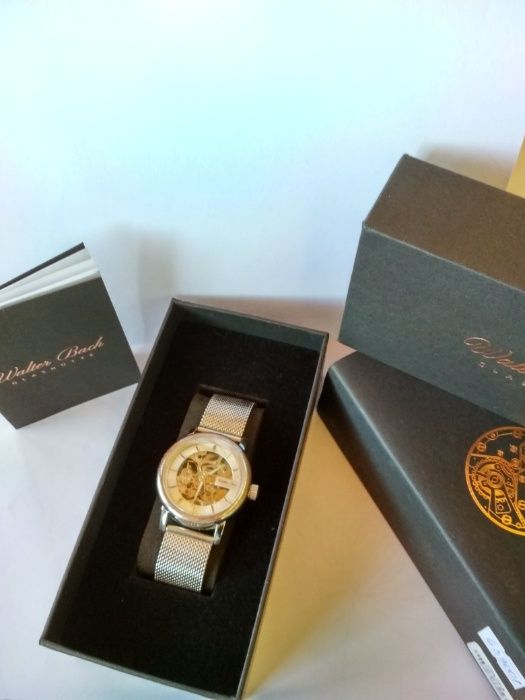 Немски механичен часовник Walter Bach