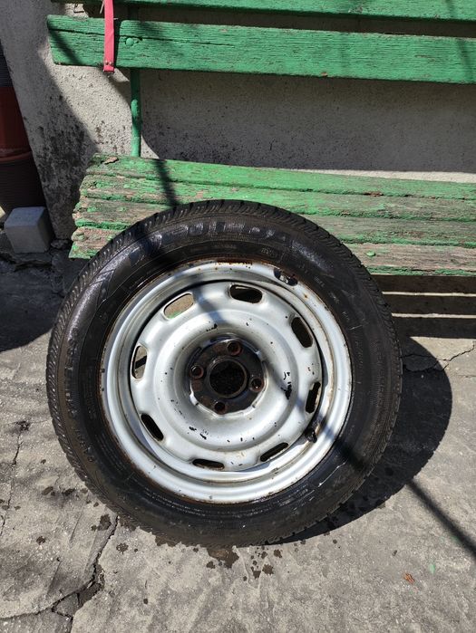 Set Roti 14 4x100 cauciucuri vara 185/60/14 Fulda