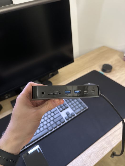 Dock Dual 4K60 Macbook M1/2/3/4 Intel Ivanky Fusion Dock 1