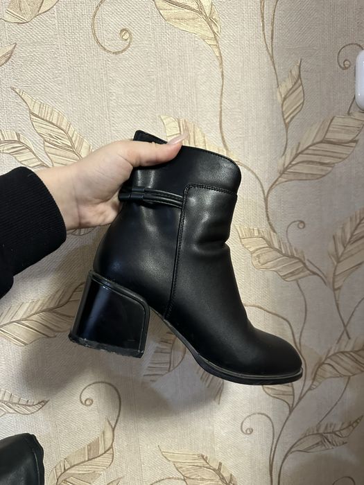 Сапоги женские, натуральная кожа