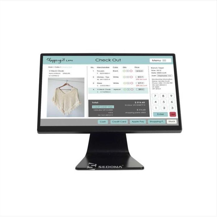 POS ALL-in-ONE Poindus PT-58C 15,6" Wide