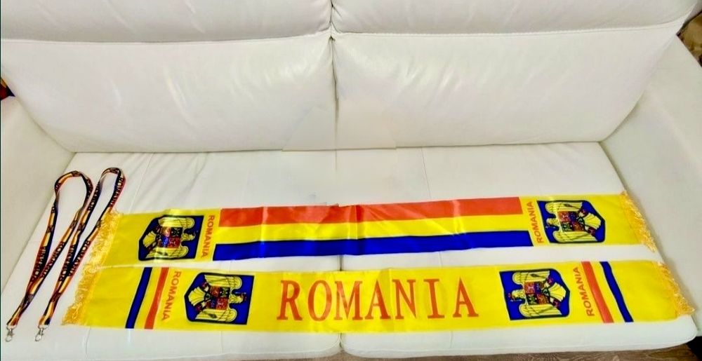 Eșarfă România + Șnur  Romania Set Tricolor