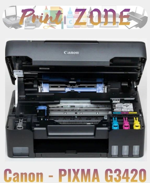 Rangli printer 3/1 Canon pexma G3420 pechsti kopiya skayner, wifi