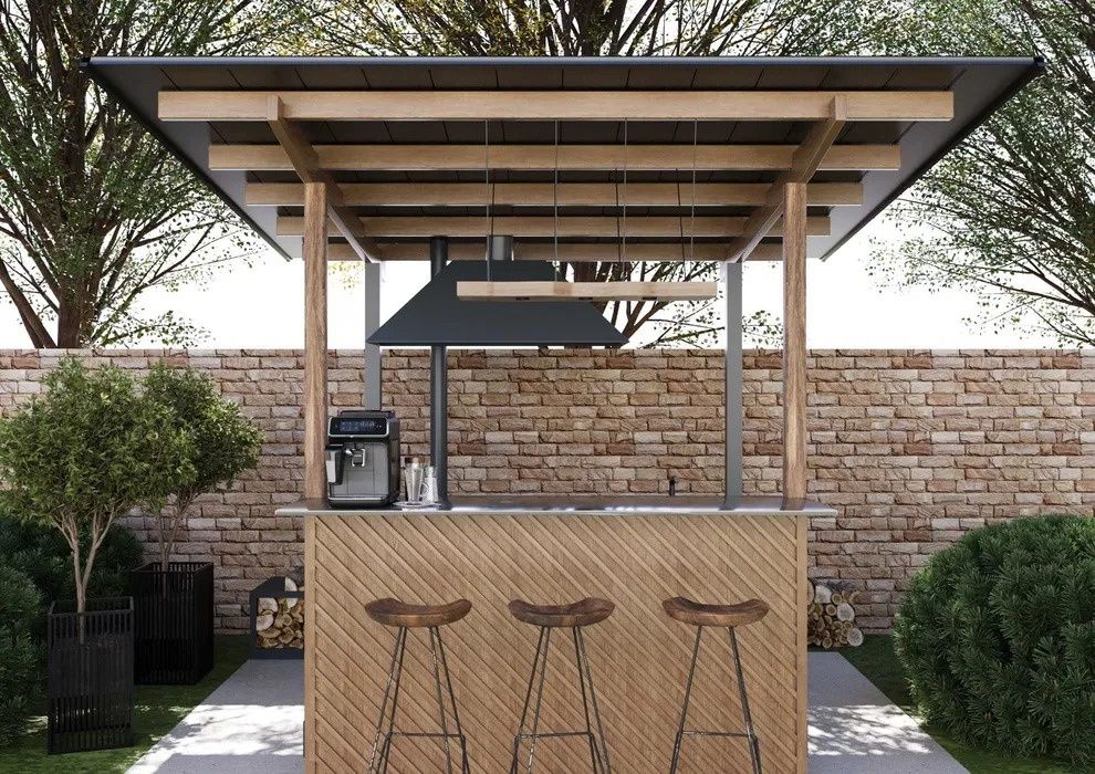 Мангал, беседка, очаг